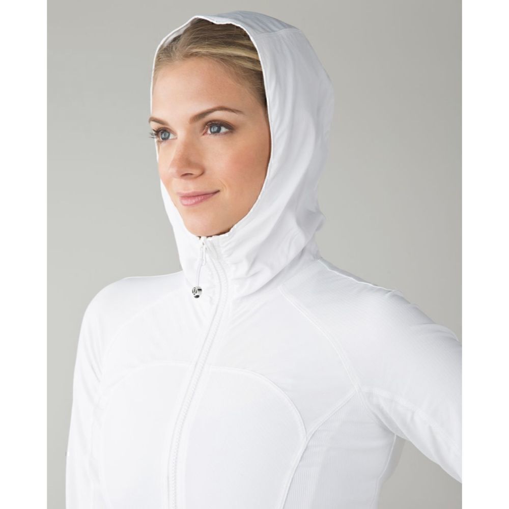 Lululemon In Flux Hoodie White Size 8